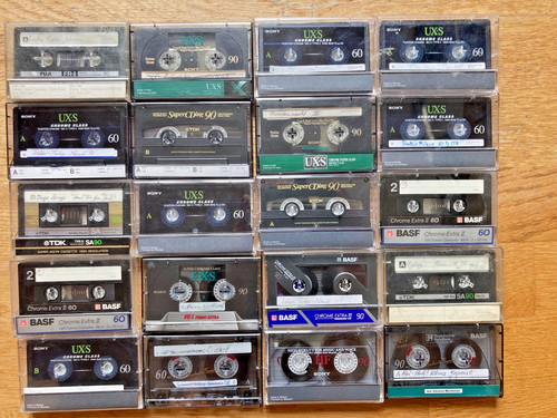 Audiocassetten tdk sony - audiocassetten,