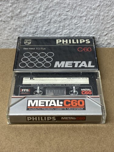 Philips metal c60 tape - 2x,