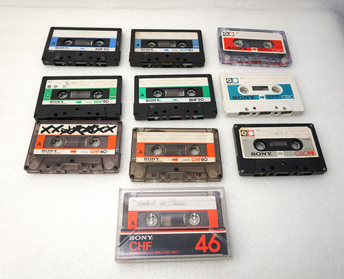 Sony kassetten cassette set - kassetten, 10