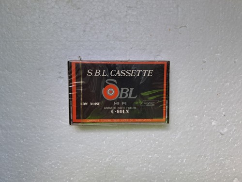 Vintage audio cassette l - audio, s.b.l