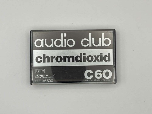 Audio club blank cassette - audio,