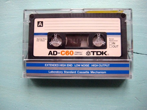 Tdk c60 kassette - ad,