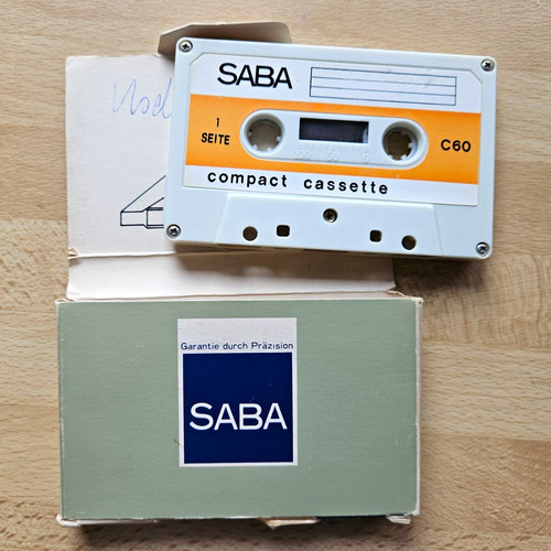 Saba c60 compact cassette - c60,