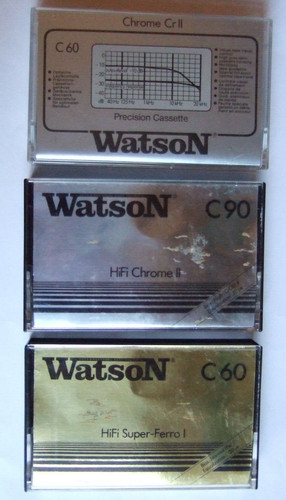 Cassette watson 60 chrome - cassette,