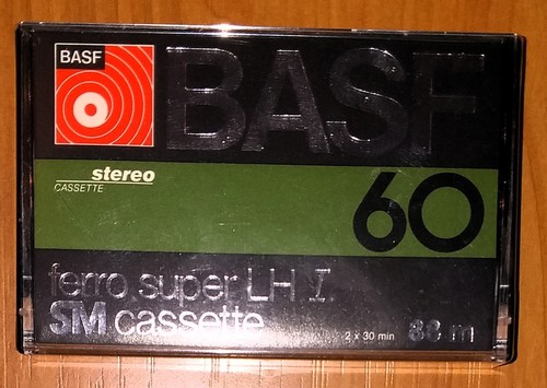 Basf stereo cassette ferro - stereo,
