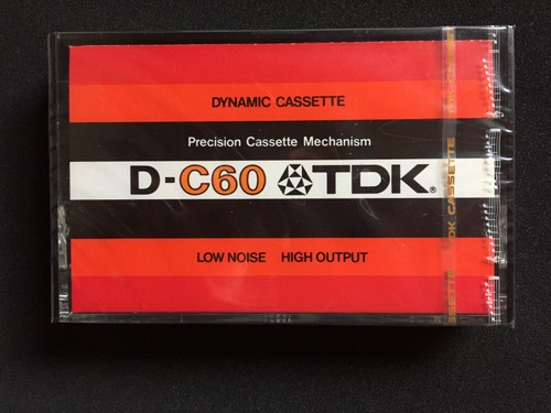 Tdk tape cassette - d-c,