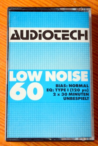 Leerkassette audiotech low - leerkassette,